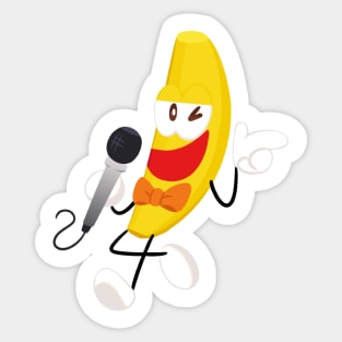 Dancing Banana (Shovelware's Brain Game) Sticker